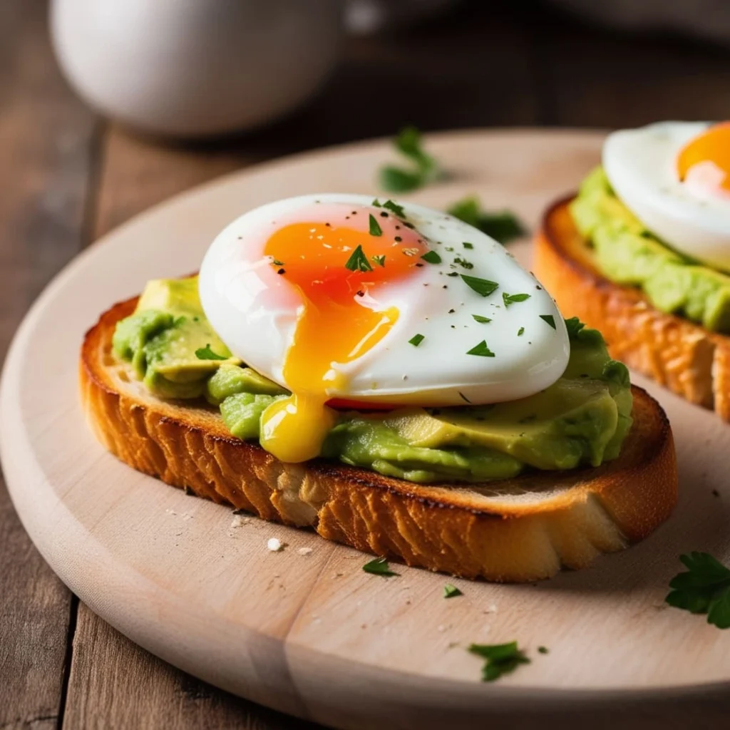 Avocado Toast with Poached Egg