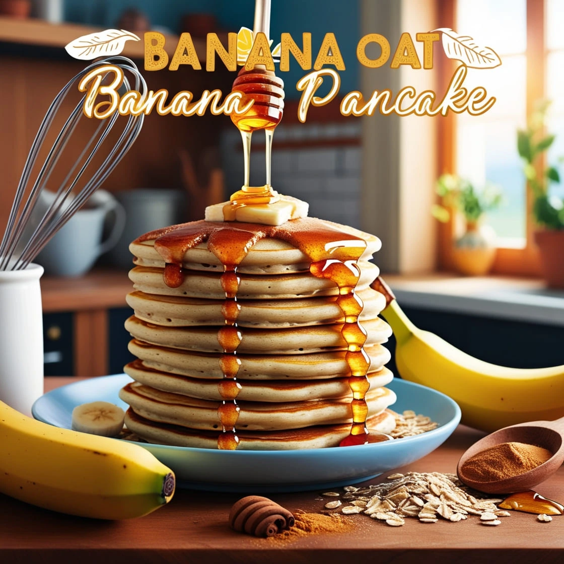 Banana Oat Pancakes A Delicious and Nutritious Breakfast Adventure