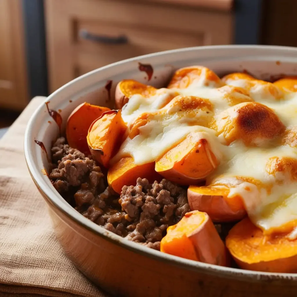 Beef and Sweet Potato Casserole