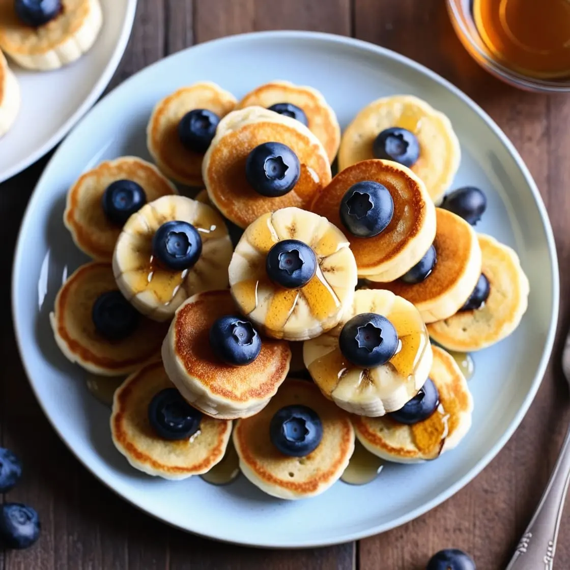 Blueberry Banana Pancake Bites A Delicious and Healthy Breakfast Adventure