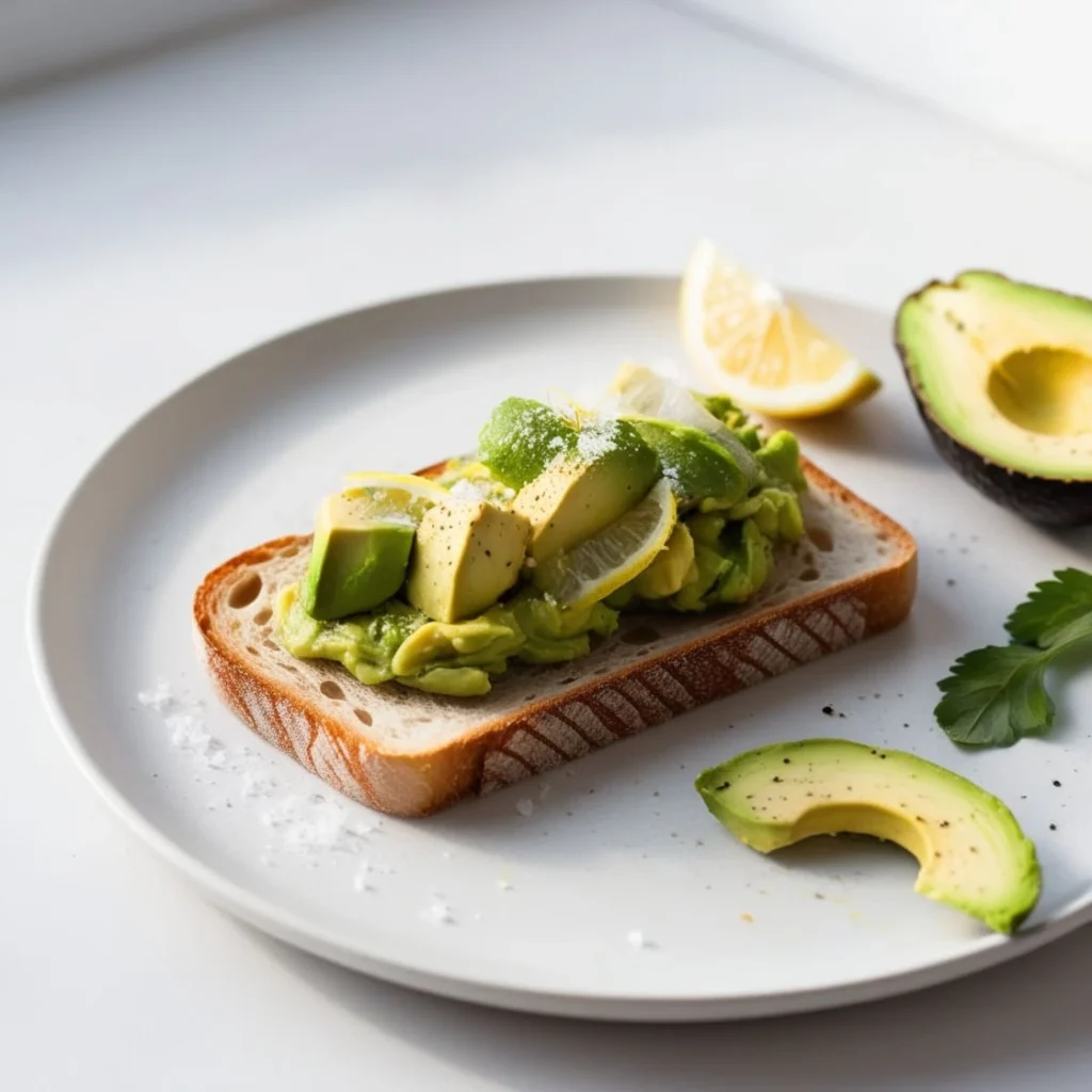 Classic Avocado Toast with Lemon & Sea Salt