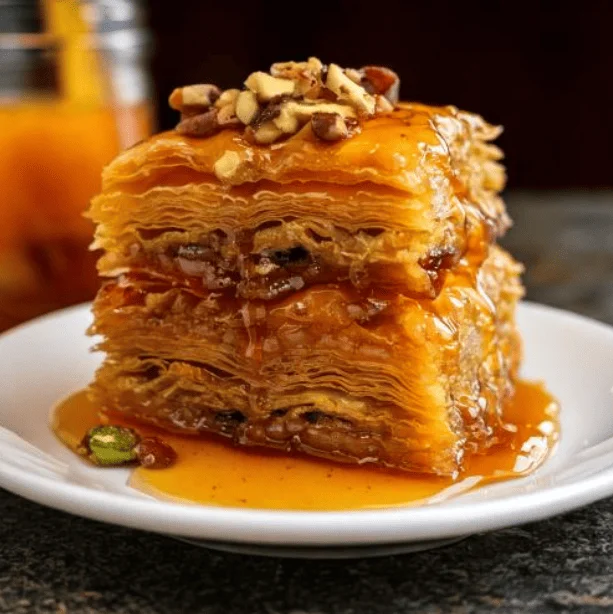 Dessert Honey-Soaked Baklava