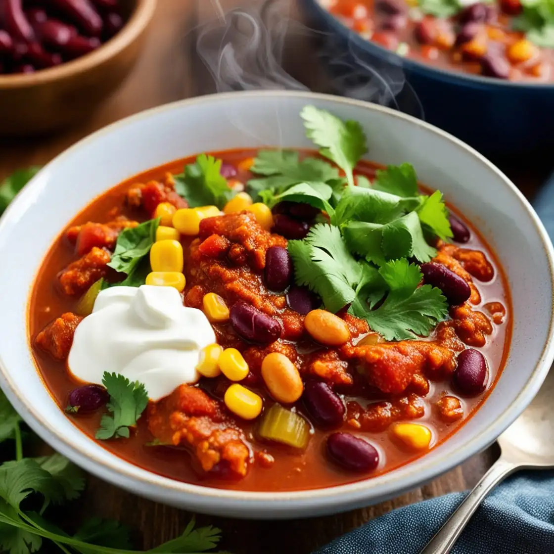 Hearty and Healthy A Delicious Vegetable and Bean Chili Recipe