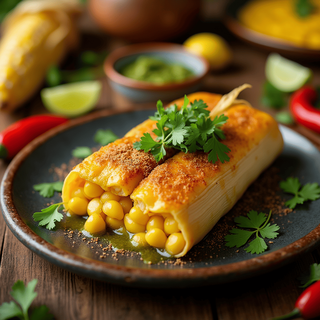 Baked Sweet Corn Tamal