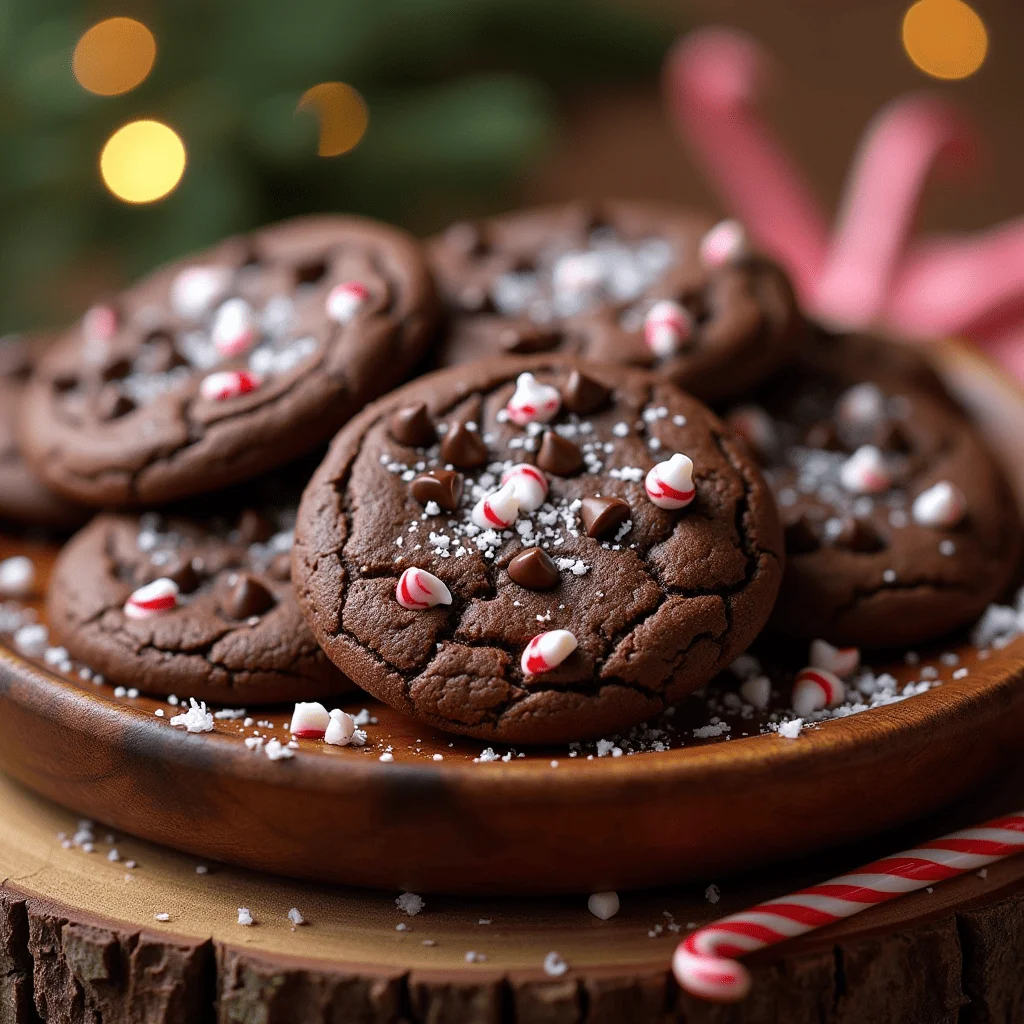 Double Chocolate Peppermint Cookies A Sweet Treat for the Holidays and Beyond