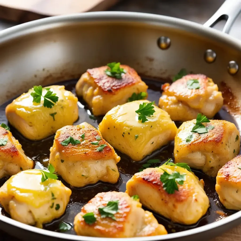 Garlic Butter Chicken Bites