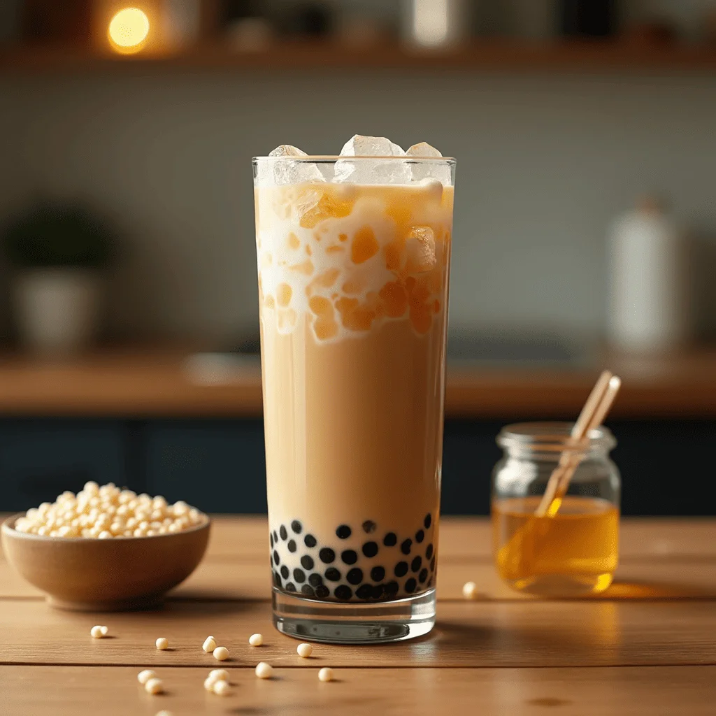 How to Make Classic Bubble Tea at Home quickly