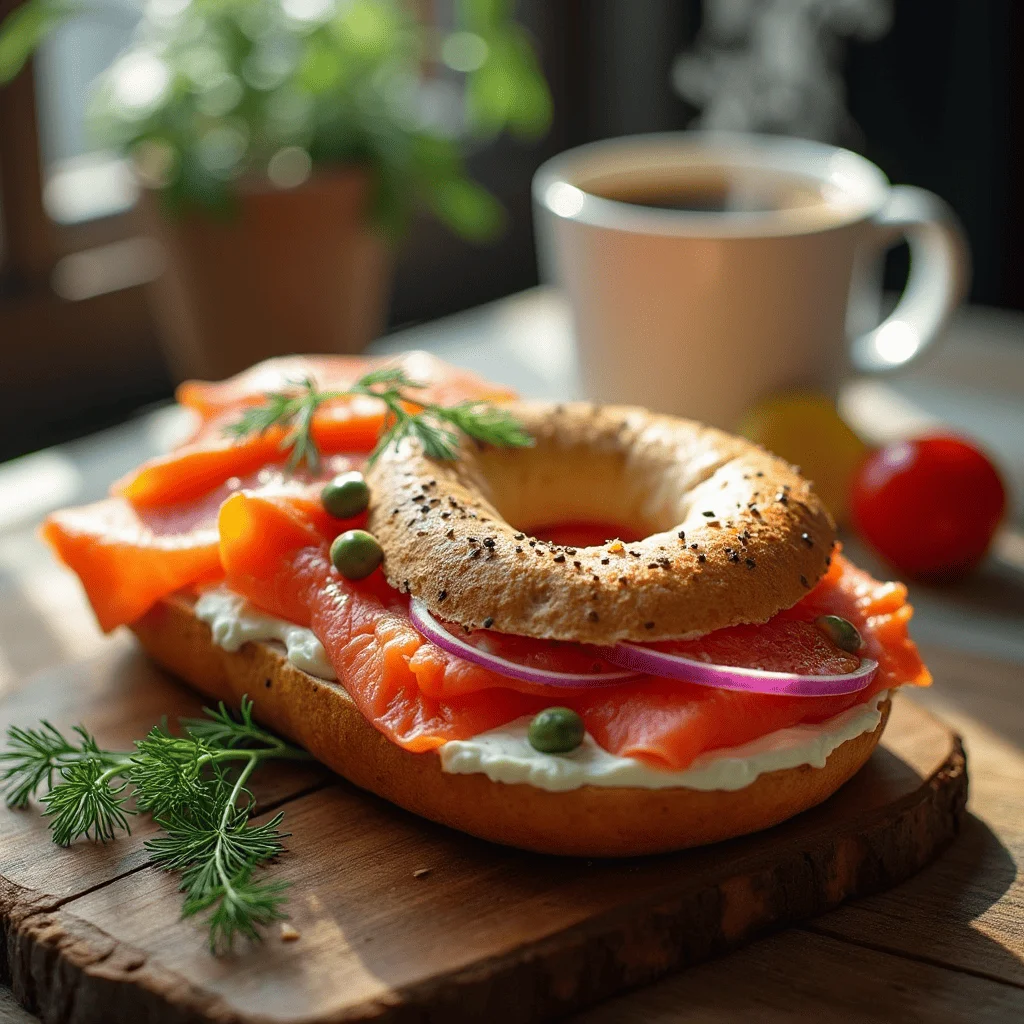 Lox Bagel