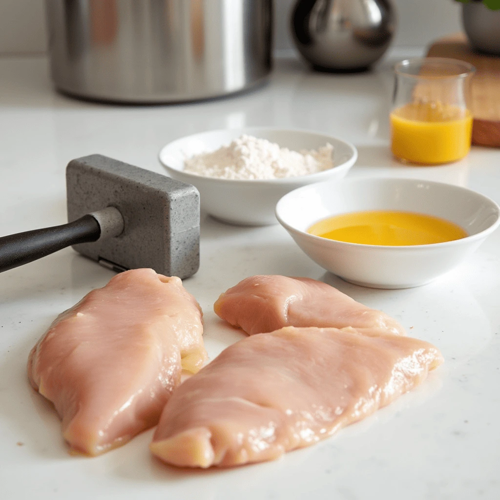 Preparing the Chicken