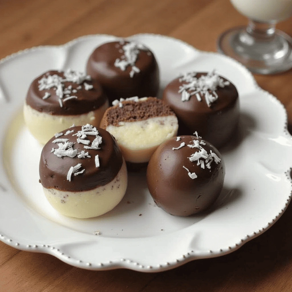 The Finished Black and White Keto Fat Bombs