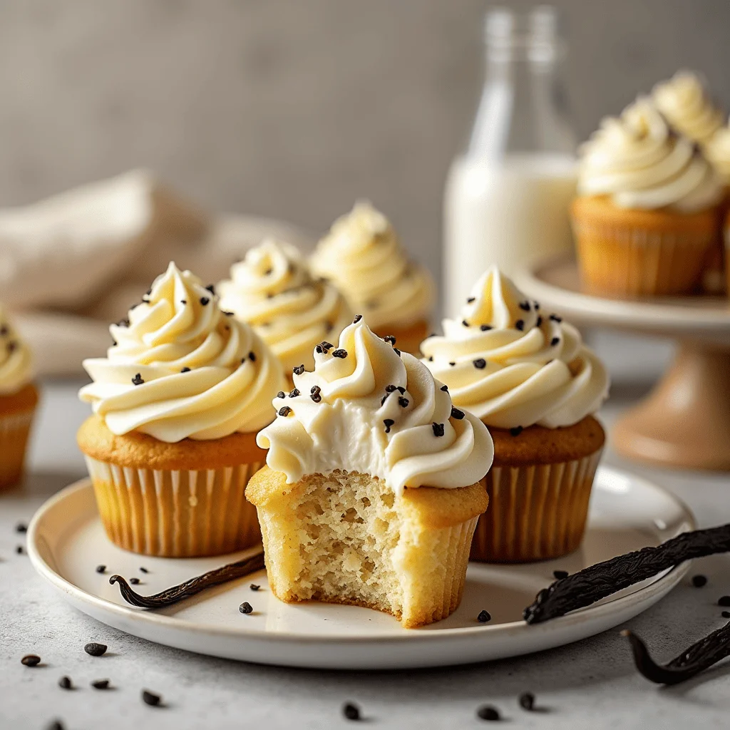 Vanilla Bean Cupcakes Recipe Using Vanilla Bean Paste